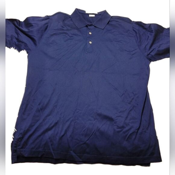 Martin blue Pima cotton polo shirt   - Picture 1 of 7